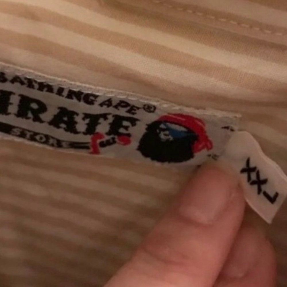 BAPE pirate store Button Down Shirt XXL - Picture 2 of 4
